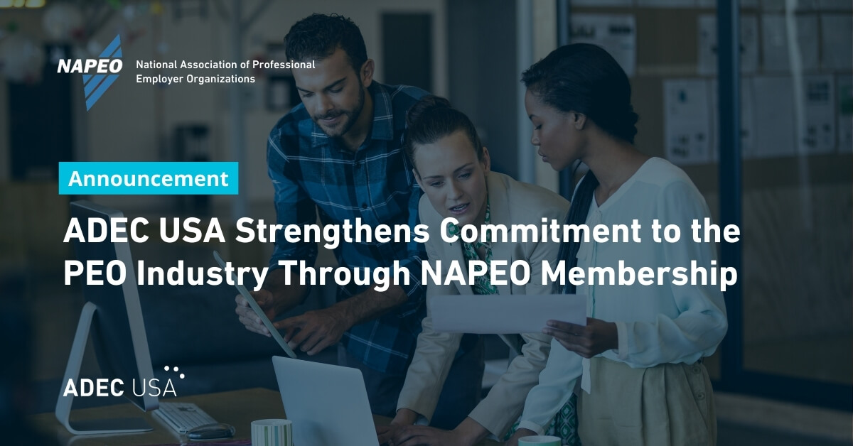 ADEC USA Announces NAPEO Membership thumbnail